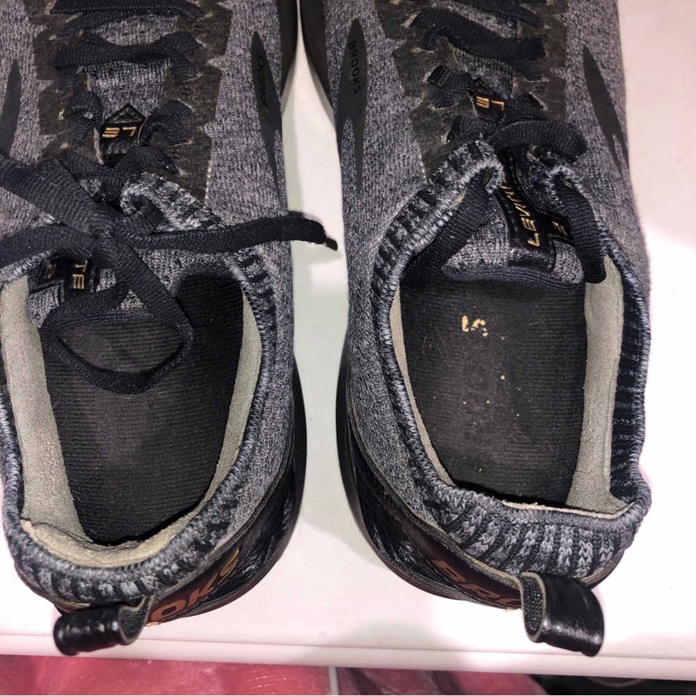Brooks Gray Athletic Shoes - Picture 8 of 9